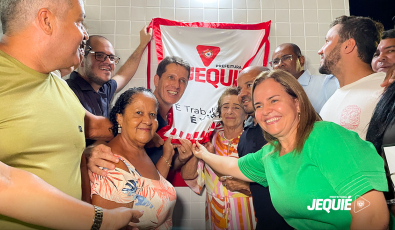 Prefeito de Jequié inaugura primeira praça do bairro São Judas Tadeu e novo equipamento conta com dog park, internet gratuita e outras melhorias